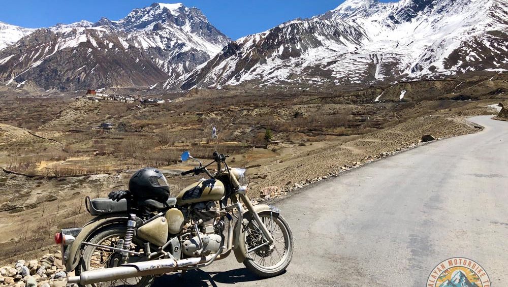 Mustang motorbike tour Nepal