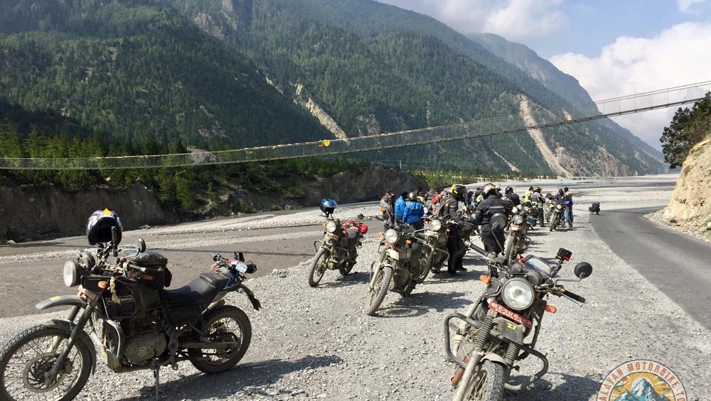 Ride a Motorcycle to Lo Manthang