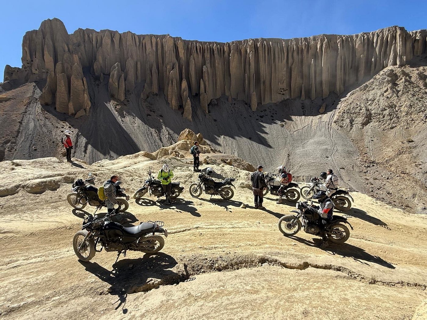 Upper Mustang motorcycle tour